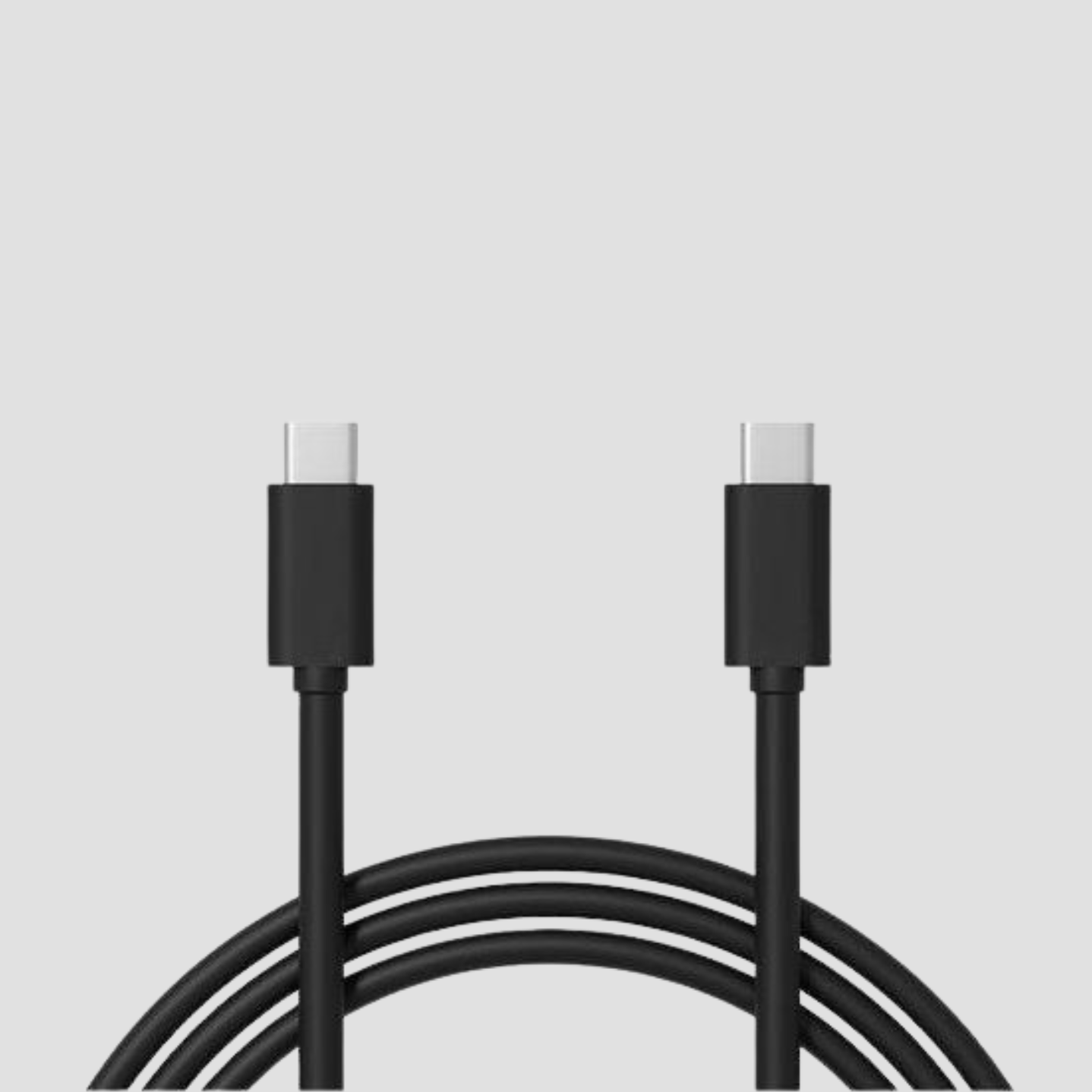 Chargeur Rapide Trio 65W 2 Ports USB Type C & 1 USB Type A câble type-C type-C