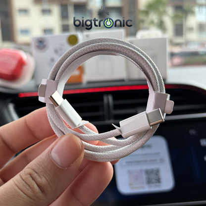 Chargeur Complet-Adaptateur 20w + Cable Master Qualité 🥇